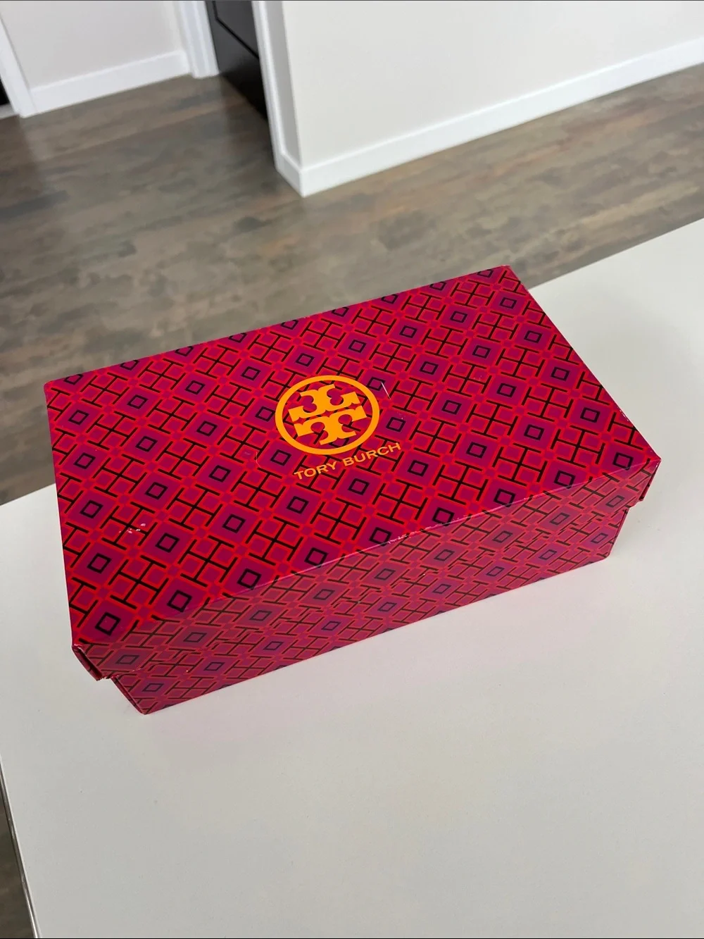 Tory Burch raffia open toe sandals wedges heels 80mm brown suede leather 9.5